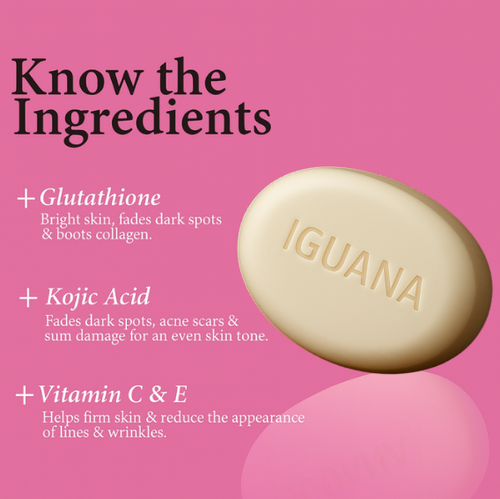 Iguana Premium Beauty Soap with Glutathione | India