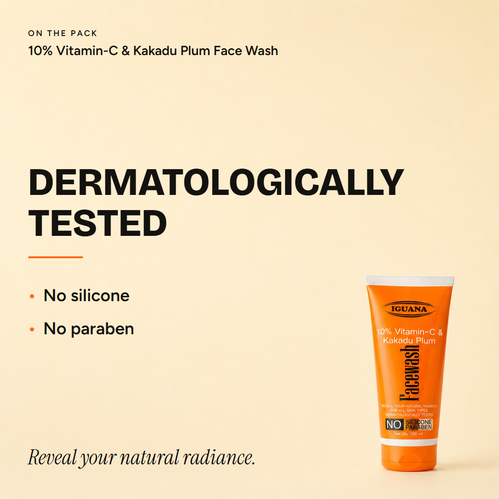 10% Vitamin-C & Kakadu Plum Face Wash — proof