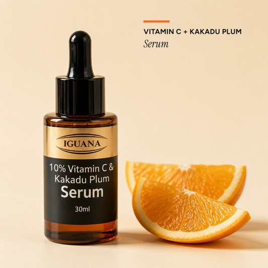 10% Vitamin C + Kakadu Plum Brightening Serum | Iguana Skincare — hero