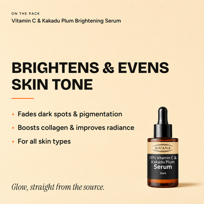 10% Vitamin C + Kakadu Plum Brightening Serum | Iguana Skincare — proof