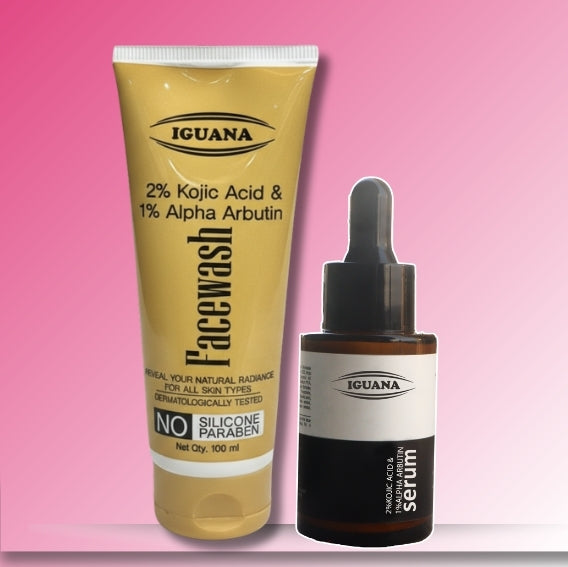 Kojic Acid + Alpha Arbutin Pigmentation Combo