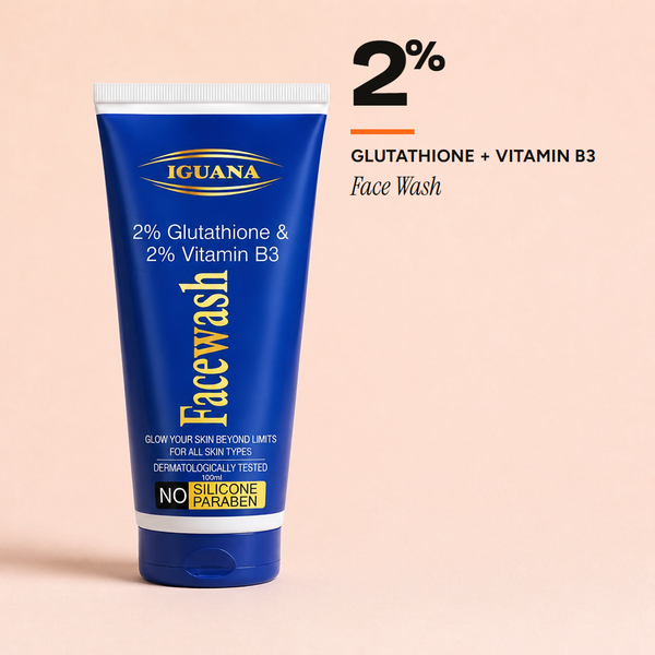 2% Glutathione  & 2% Vitamin B3 Face Wash — hero