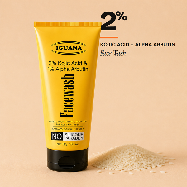 2% Kojic Acid & 1% Alpha Arbutin Face Wash — hero