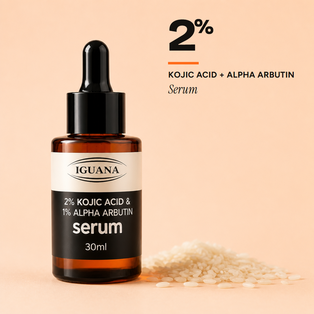 2% Kojic Acid & 1% Alpha Arbutin face serum — hero