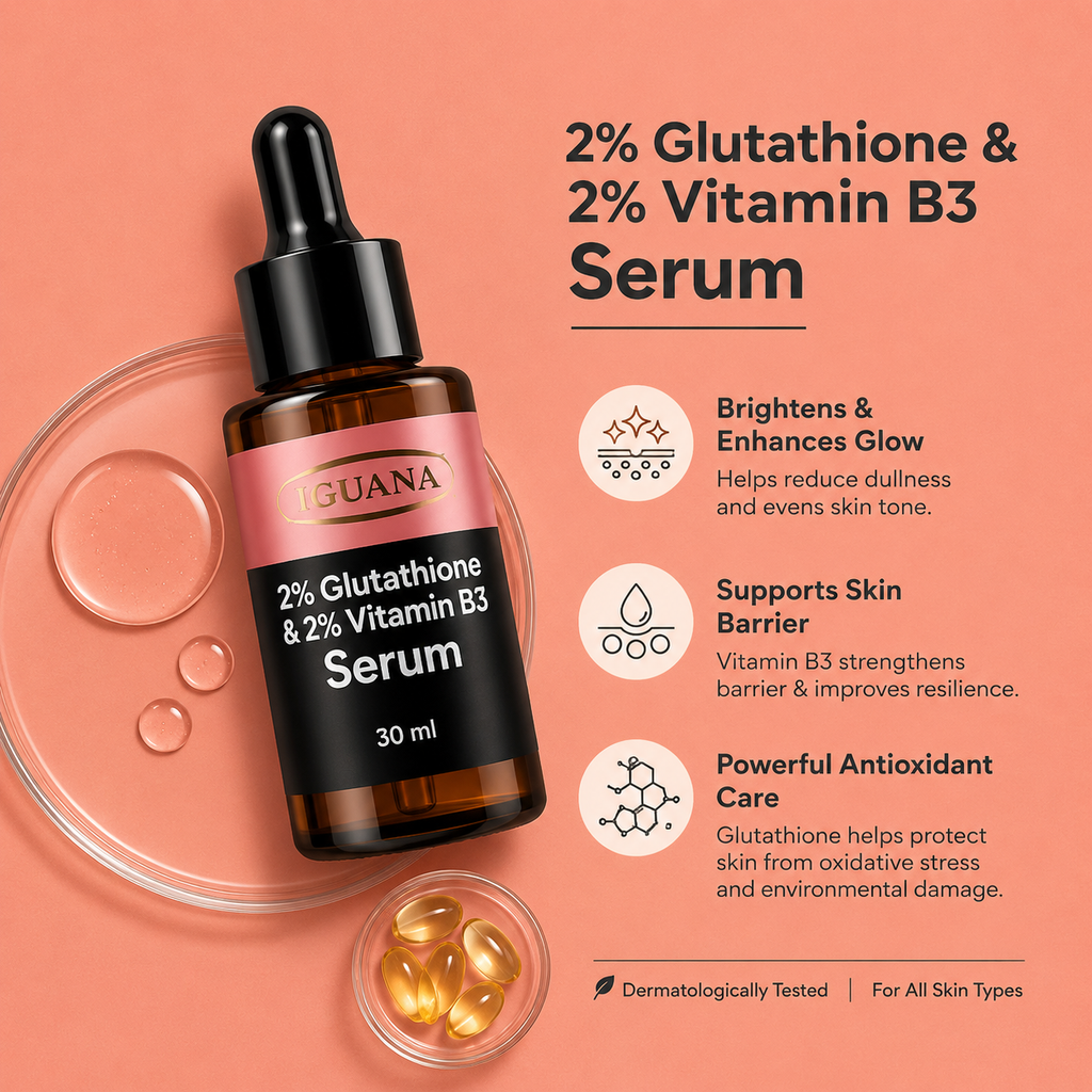 2% Glutathione & 2% Vitamin B3 Serum