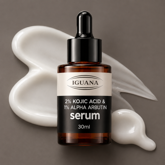 2% Kojic Acid & 1% Alpha Arbutin face serum