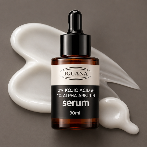 2% Kojic Acid & 1% Alpha Arbutin face serum