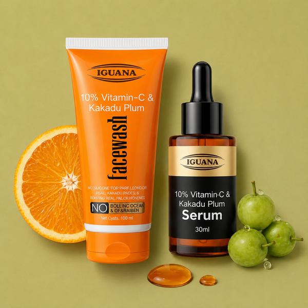 10% Vitamin-C & Kakadu Plum Glow Combo Facewash and Serum