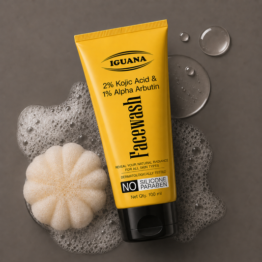 2% Kojic Acid & 1% Alpha Arbutin Face Wash