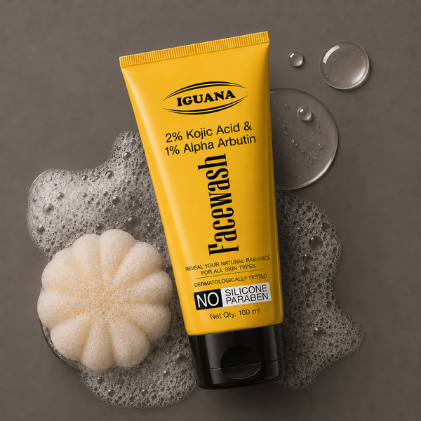 2% Kojic Acid & 1% Alpha Arbutin Face Wash