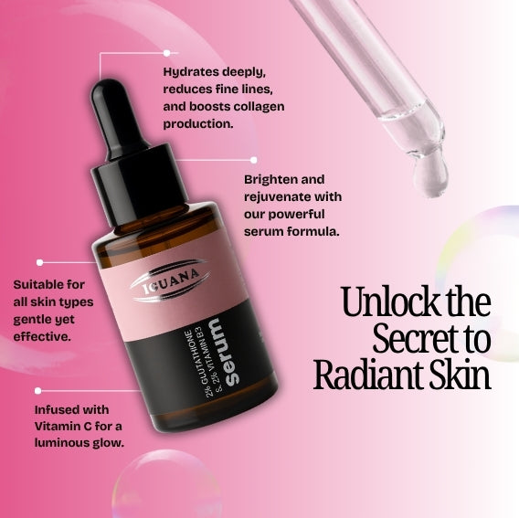 Iguana Glutathione & Niacinamide Serum – Even Tone & Glow Booster