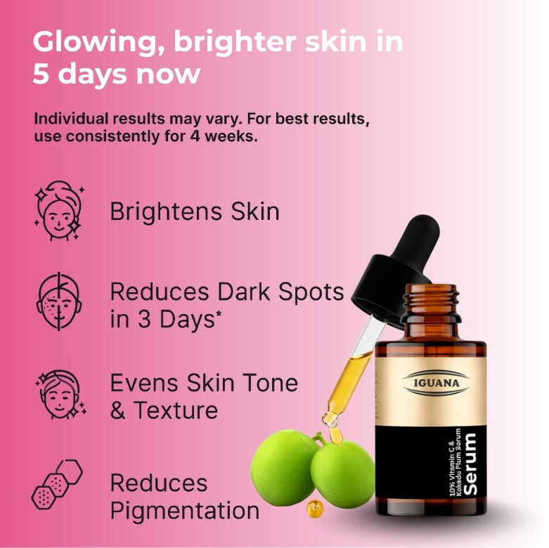 Iguana 10% Vitamin C + Kakadu Plum Serum – Brightening Face Serum