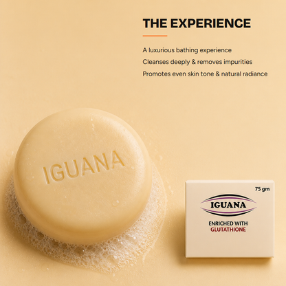 Iguana Premium Beauty Soap with Glutathione — experience