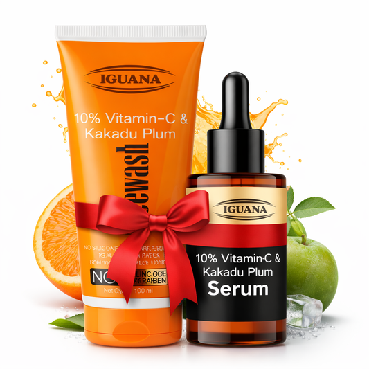 10% Vitamin-C & Kakadu Plum Glow Combo Facewash and Serum